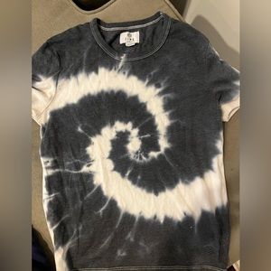 Tye dye fitted tee